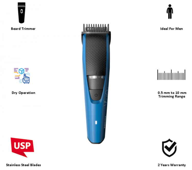 Philips Series 3000 BT3105 Beard Trimmer